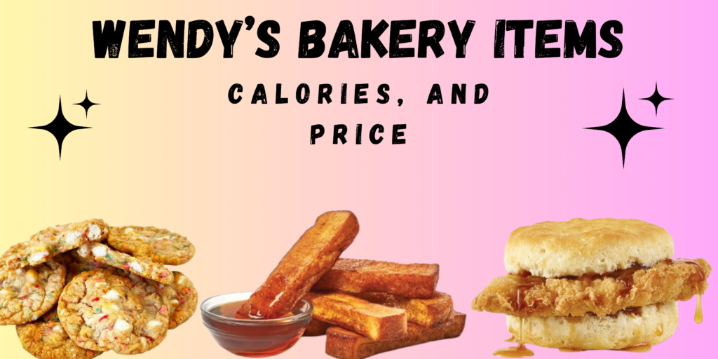 Bakery Menu